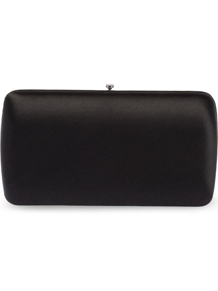Prada Satin Clutch - Black