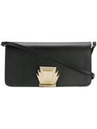 Schutz Embellished Shoulder Bag - Black