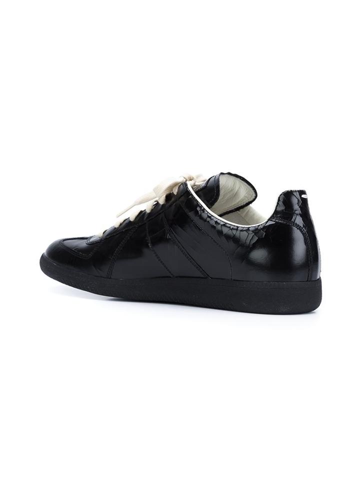 Maison Margiela Cracked Effect Sneakers