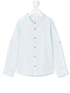 Carrèment Beau - Striped Shirt - Kids - Cotton - 2 Yrs, White