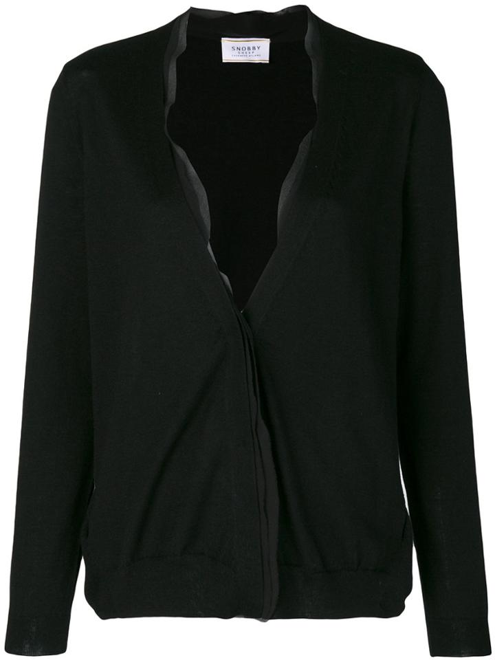 Snobby Sheep Oversized Cardigan - Black