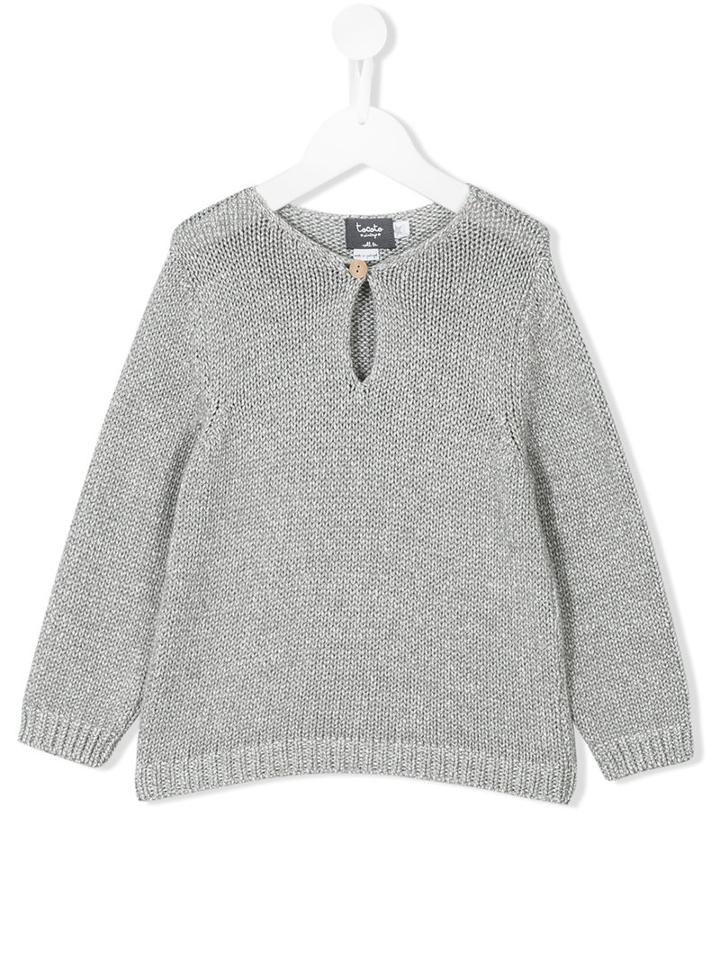 Tocotò Vintage - Long Sleeve Sweater - Kids - Cotton/polyacrylic - 4 Yrs, Grey