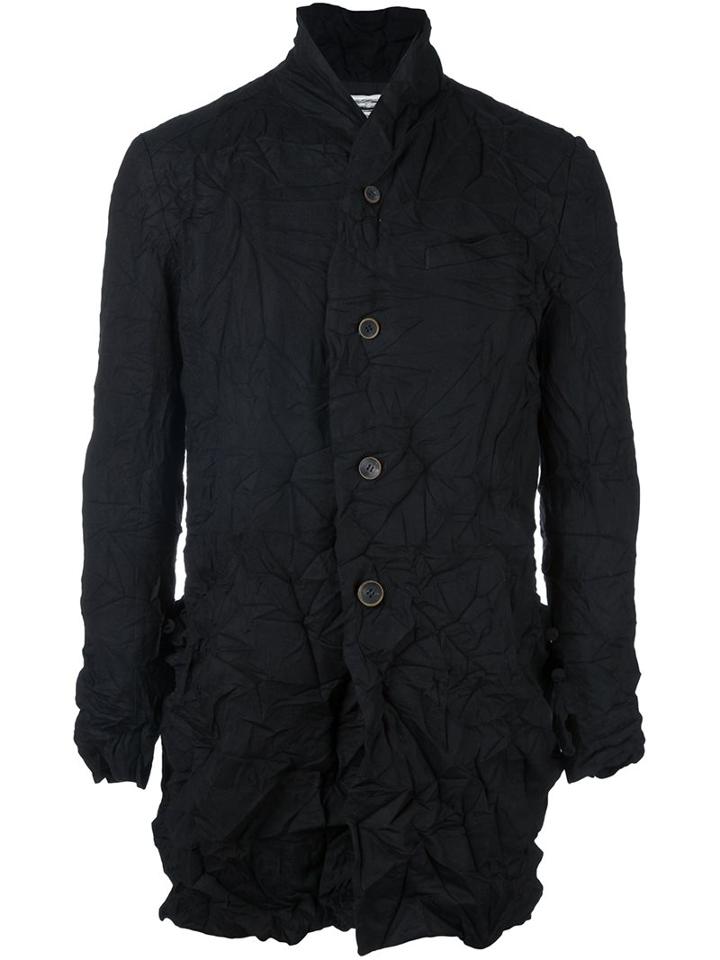 Individual Sentiments Woven Shawl Collar Jacket