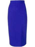 Le Petite Robe Di Chiara Boni High Rise Pencil Skirt - Blue
