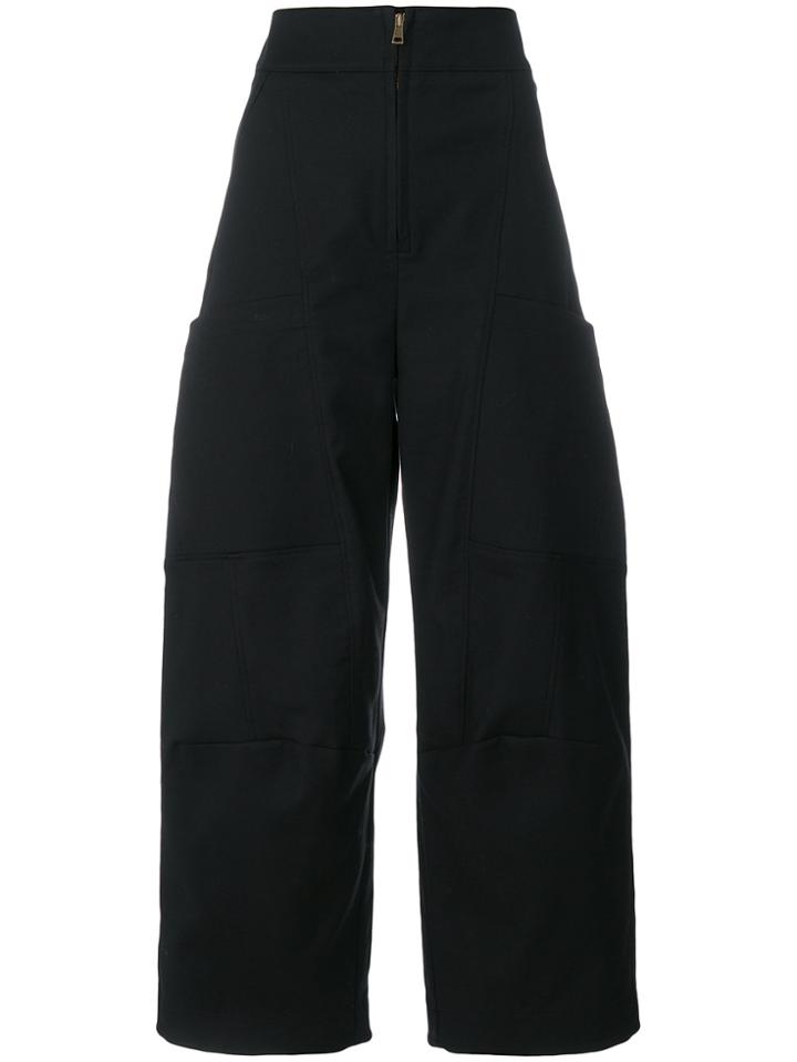 Chloé Wide Leg Trousers - Black