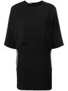 Stella Mccartney Chain Appliqué Mini Dress - Black