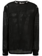Ktz Ribbed Shoulder Sweatshirt - Black