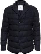 Moncler 'rodin' Padded Jacket, Men's, Size: Xl, Black, Feather Down/nylon/polyester/wool