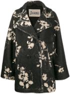 Herno Negative Flower Coat - Grey