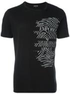 Emporio Armani Logo Print T-shirt, Size: Xxl, Black, Cotton