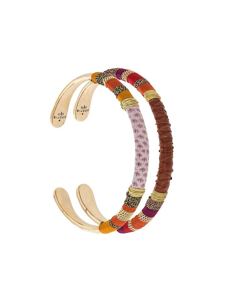 Gas Bijoux 'massai' Bracelets, Women's, Metallic