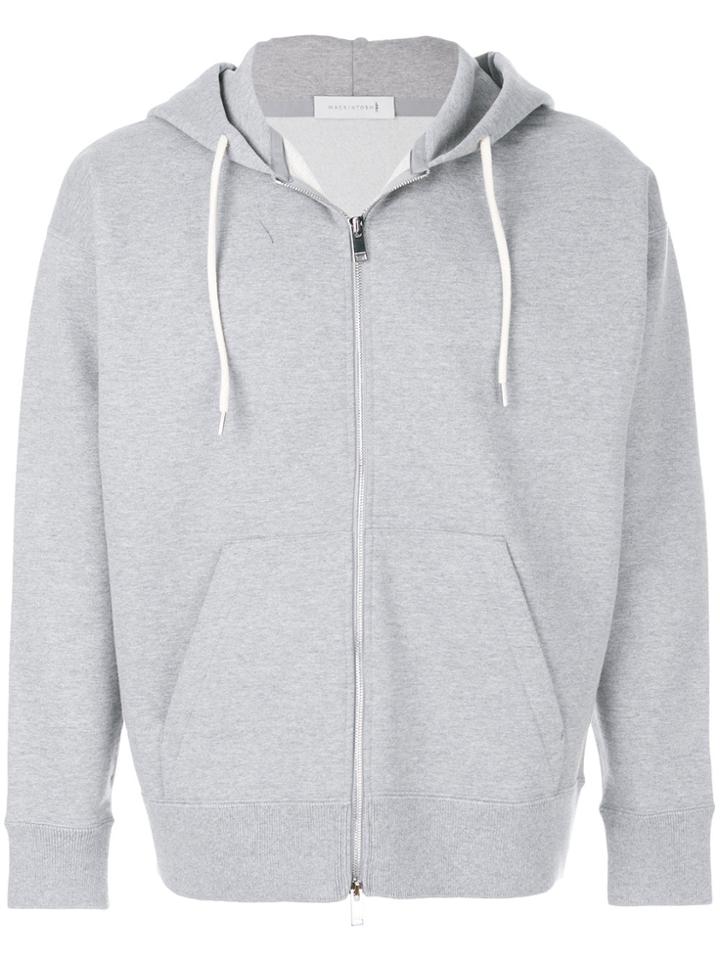 Mackintosh Zipped Hoodie - Grey