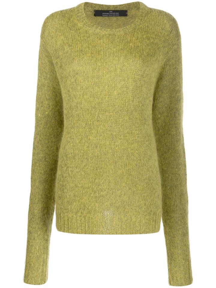 Rokh Oversized Knitted Jumper - Green
