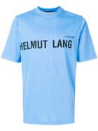 Helmut Lang Logo Print Tee - Blue