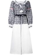 Vita Kin - Embroidered Shirt Dress - Women - Linen/flax - Xs, White, Linen/flax