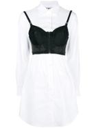 Moschino Bustier Layer Shirt - White