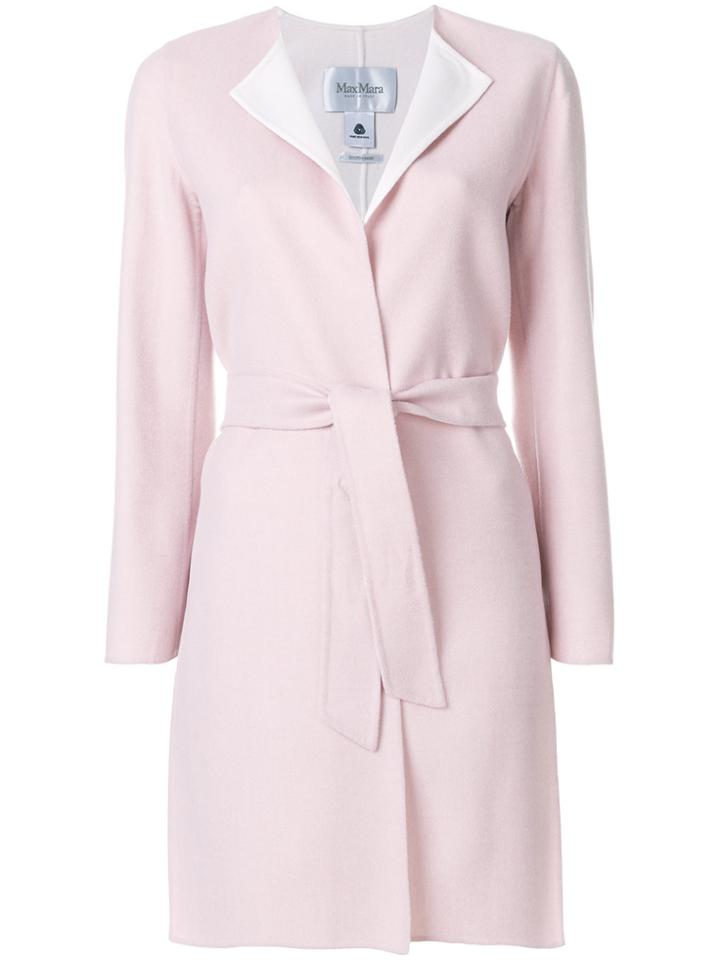 Max Mara Babila Coat - Pink & Purple