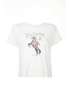 Re/done The Classic Cowgirl T-shirt - White