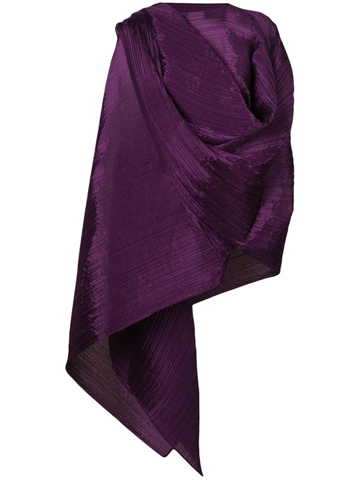 Pleats Please By Issey Miyake Pleated Wrap Scarf - Unavailable