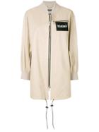 Pihakapi Ribbed Trim Coat - Nude & Neutrals