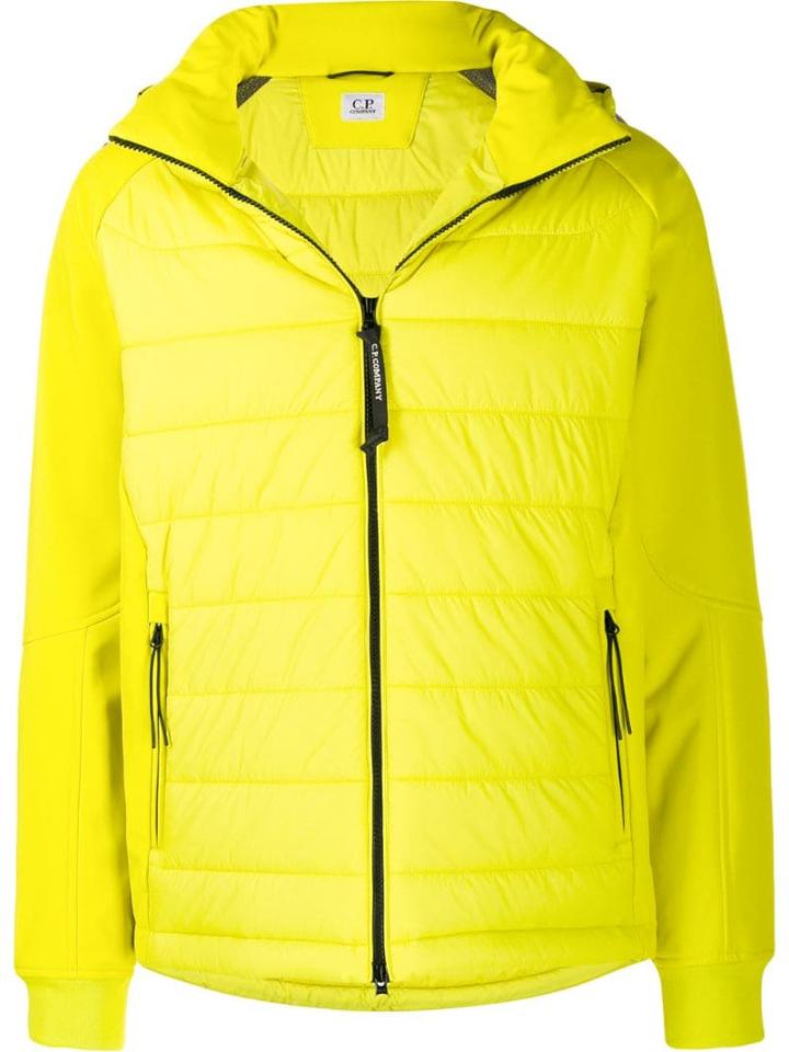 Cp Company Padded Bomber Jacket - Yellow