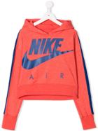 Nike Kids Logo Hoodie - Red