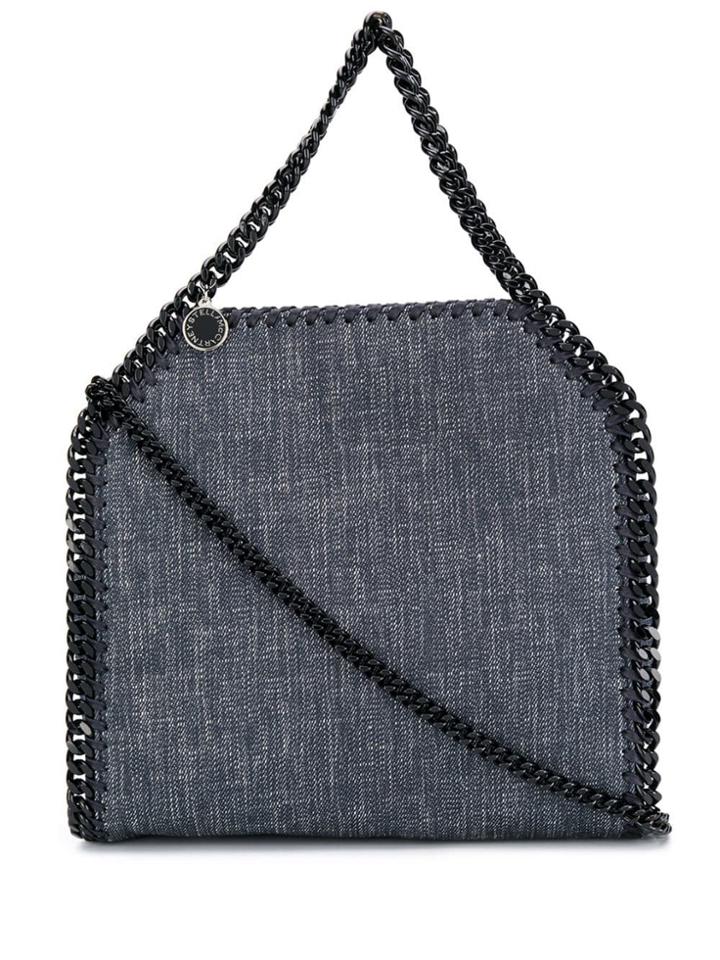 Stella Mccartney Falabella Denim Tote Bag - Blue