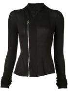 Rick Owens Lilies - Fitted Jacket - Women - Cotton/nylon/viscose - 42, Black, Cotton/nylon/viscose