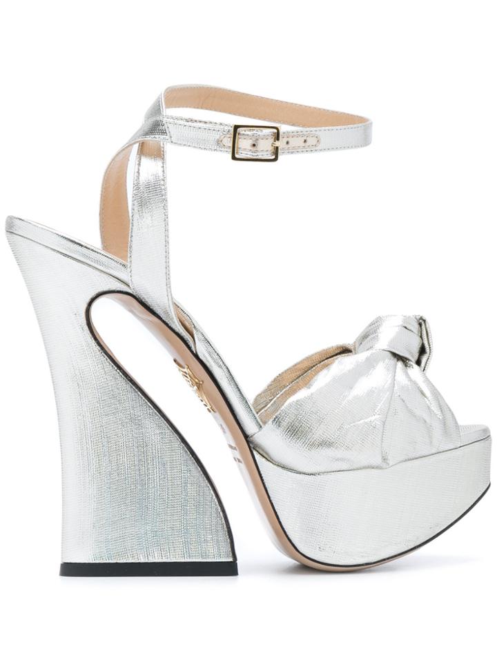 Charlotte Olympia Vreeland Sandals - Metallic