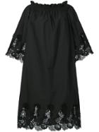 P.a.r.o.s.h. Lace Trim Dress - Black