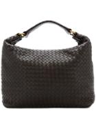 Bottega Veneta Vintage Intrecciato Hobo Bag - Brown