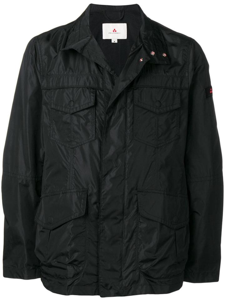 Peuterey Regular Length Wind Breaker - Black