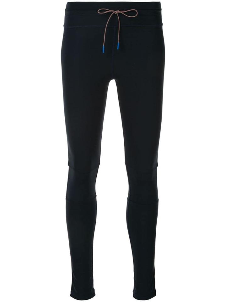The Upside Striped Leggings - Blue