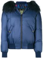 Mr & Mrs Italy Trimmed Padded Jacket - Blue