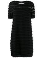 Ps Paul Smith Fringed Trim Dress - Black