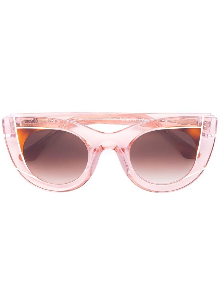 Thierry Lasry Clear Effect Cat Eye Sunglasses - Pink