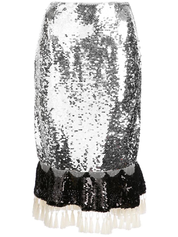 Sachin & Babi Avenue Skirt - Metallic