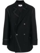 Maison Margiela Classic Tailored Coat - Black