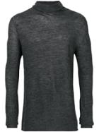 Lost & Found Ria Dunn Roll-neck Jumper - Grey