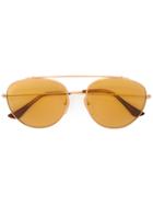 Retrosuperfuture Aviator Sunglasses - Brown