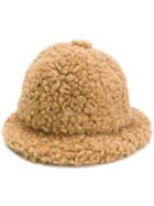Dsquared2 Shearling Hat - Brown