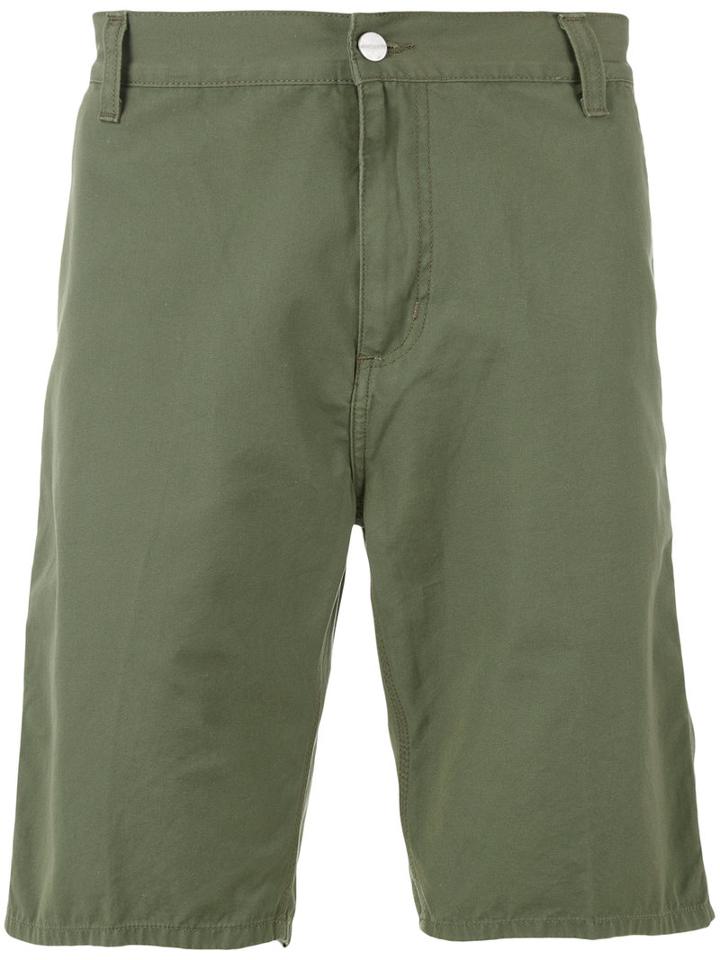 Carhartt - Knee-length Shorts - Men - Cotton/polyester - 34, Green, Cotton/polyester