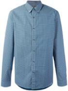 Michael Kors Paisley Print Shirt, Men's, Size: Xl, Blue, Cotton
