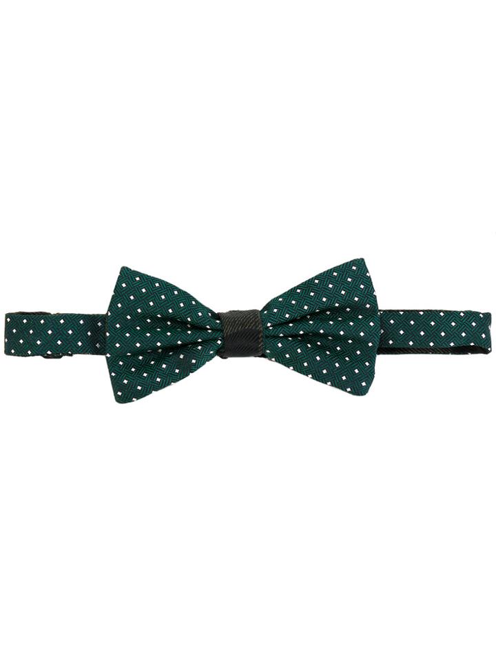 Canali Diamond Bow Tie - Green