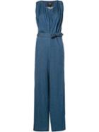 Creatures Of The Wind Dora Jumpsuit, Women's, Size: 2, Blue, Cotton
