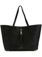 Burberry Double Handles Large Tote, Women's, Black