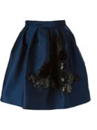 P.a.r.o.s.h. Sequin Applique Volume Skirt