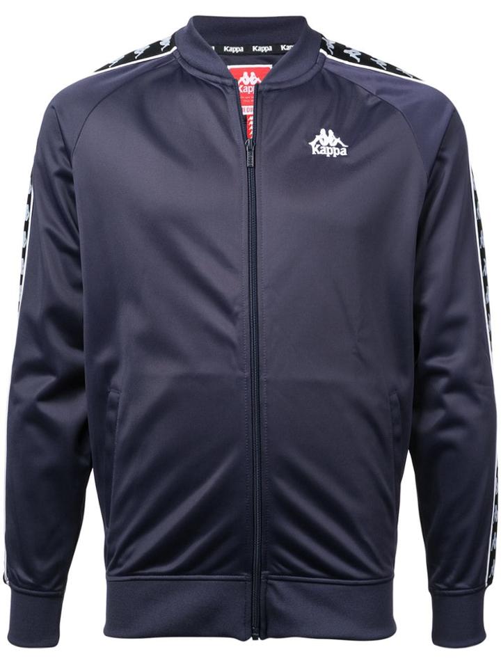 Kappa Panelled Zipped Sport Jacket - Blue