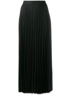 Calvin Klein Pleated Maxi Skirt - Black