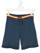 American Outfitters Kids Contrast Stripe Track Shorts - Blue
